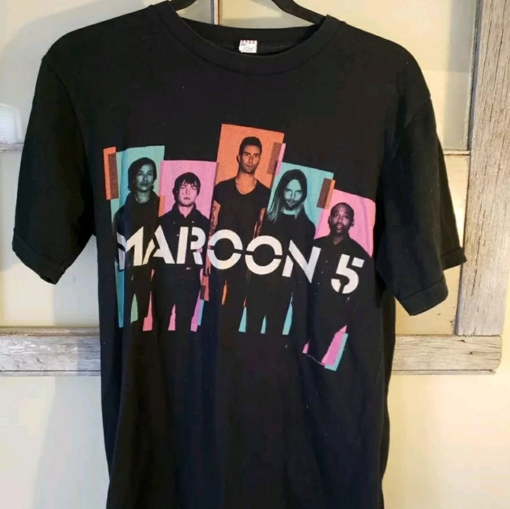 Maroon 5 North American tour 2013 concert shirt